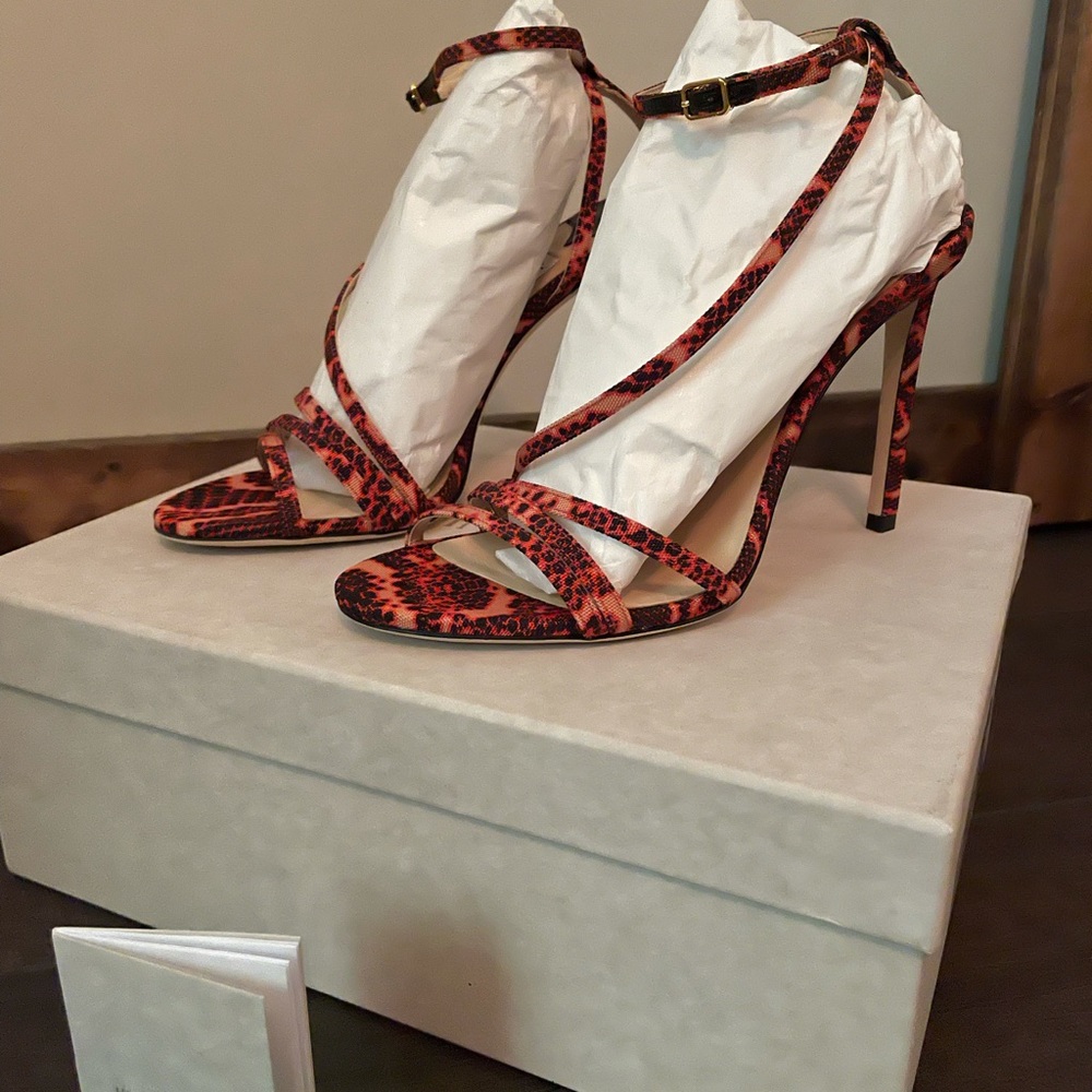 NWT Jimmy Choo Tesca 100mm Heels. Size 39 - Picture 5 of 10